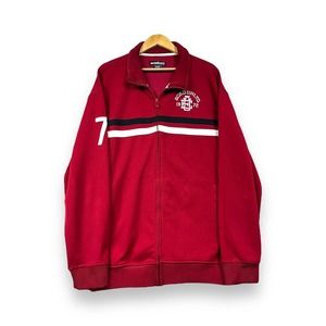 Ecko Unltd by Marc Ecko Mens XXL Y2K Red Full Zip Jacket Hoodie #72